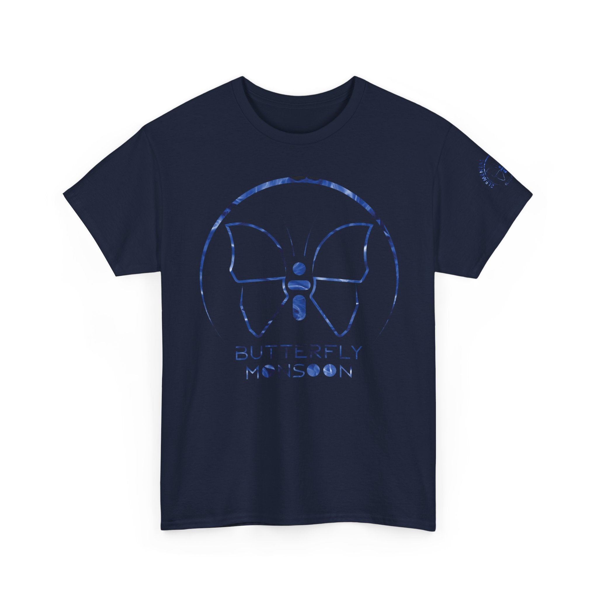 Butterfly Monsoon (Elemental Energy - Blue Flame) T-Shirt