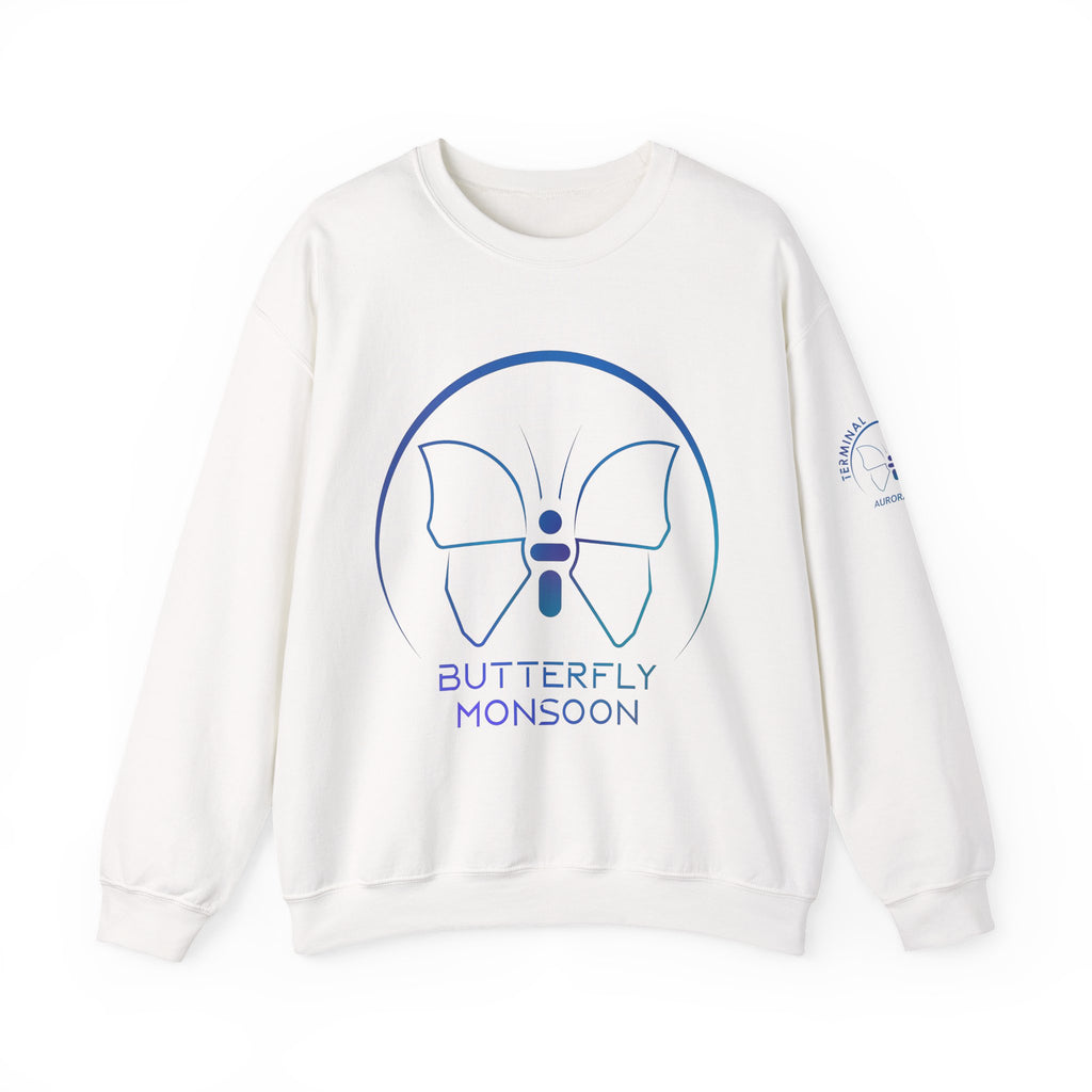 Butterfly Monsoon (Terminal Energy - Aurora Flux) Sweat-Shirt