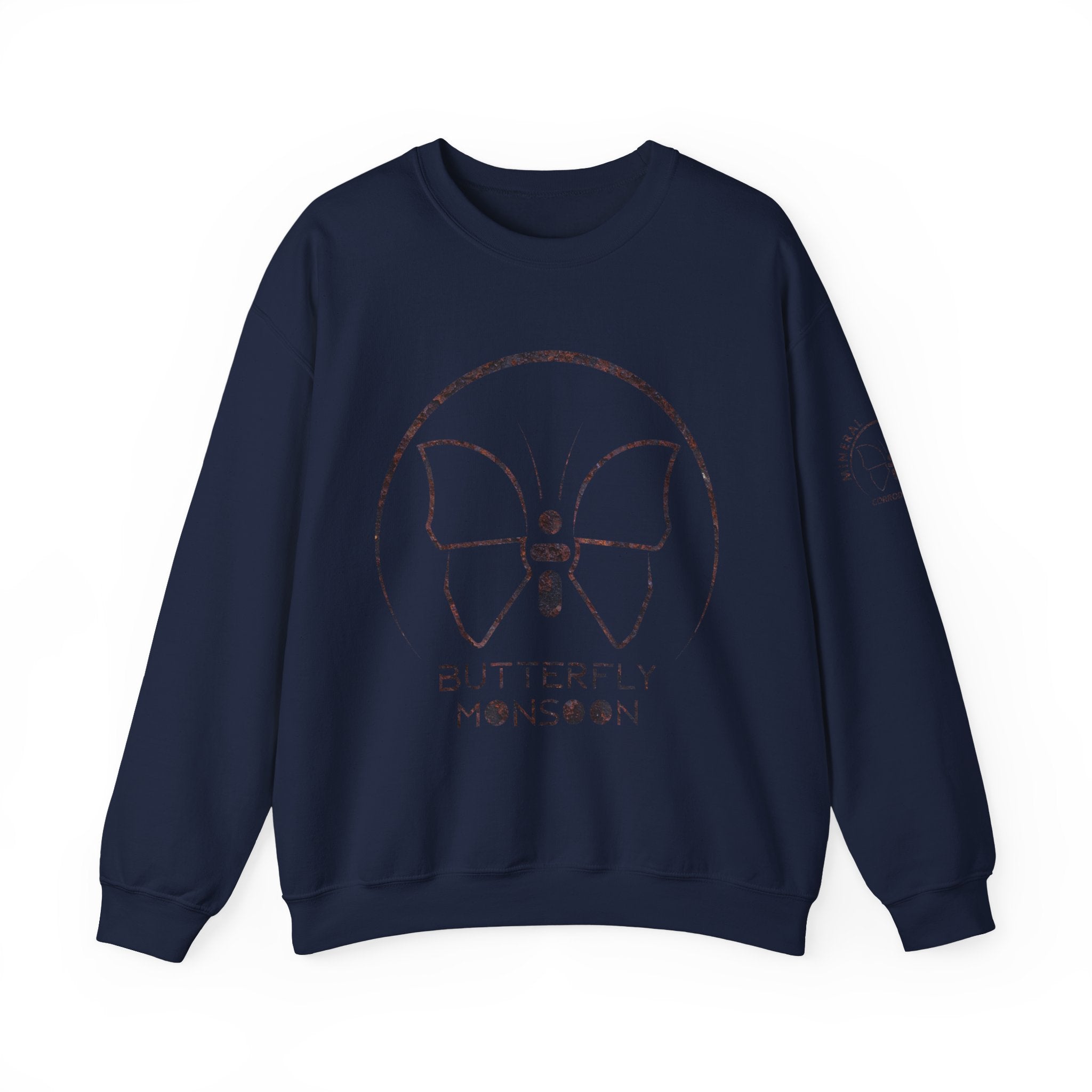 Butterfly Monsoon (Mineral Energy - Corroded Iron) Sweat-Shirt
