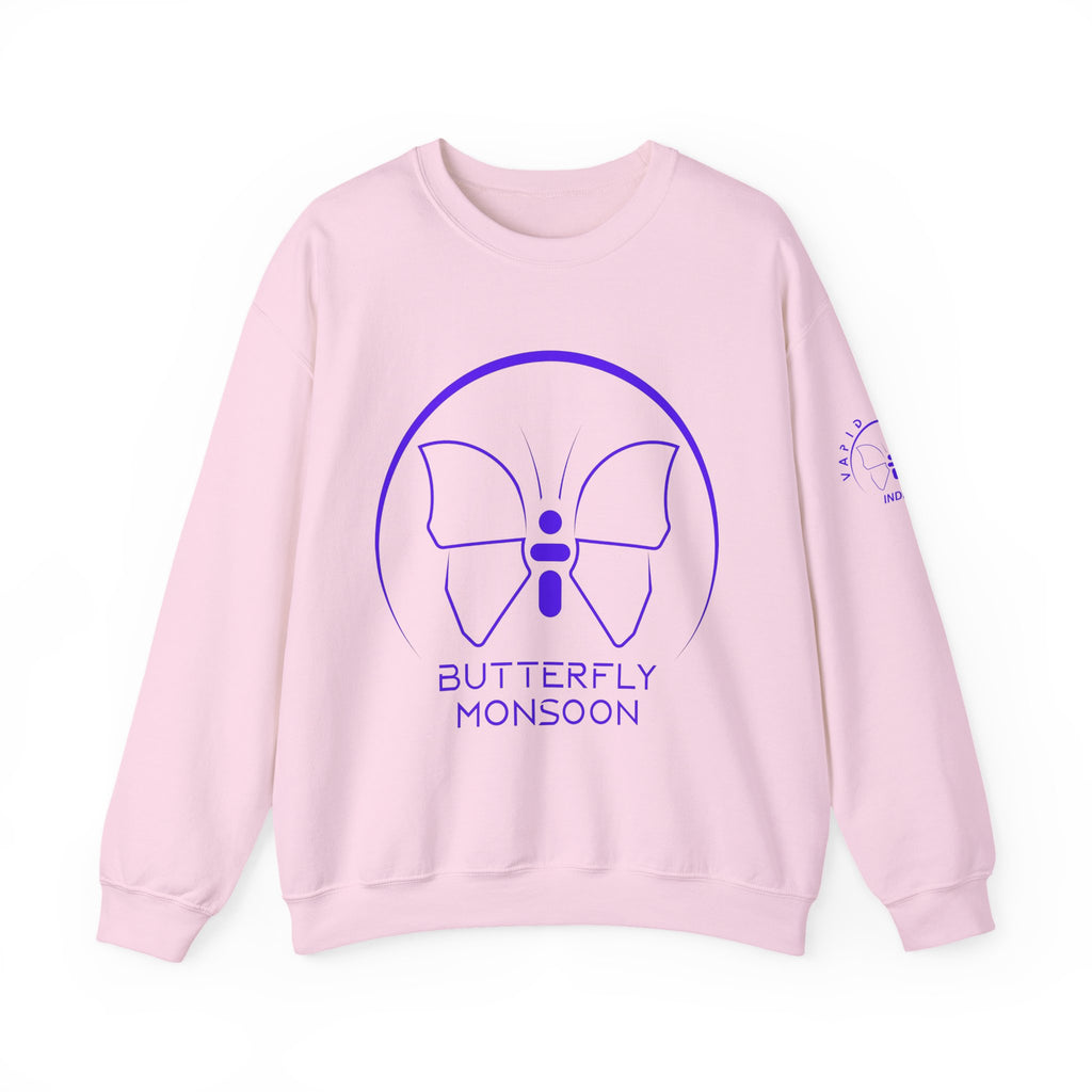 Butterfly Monsoon (Vapid Energy - Purple) Sweat-Shirt