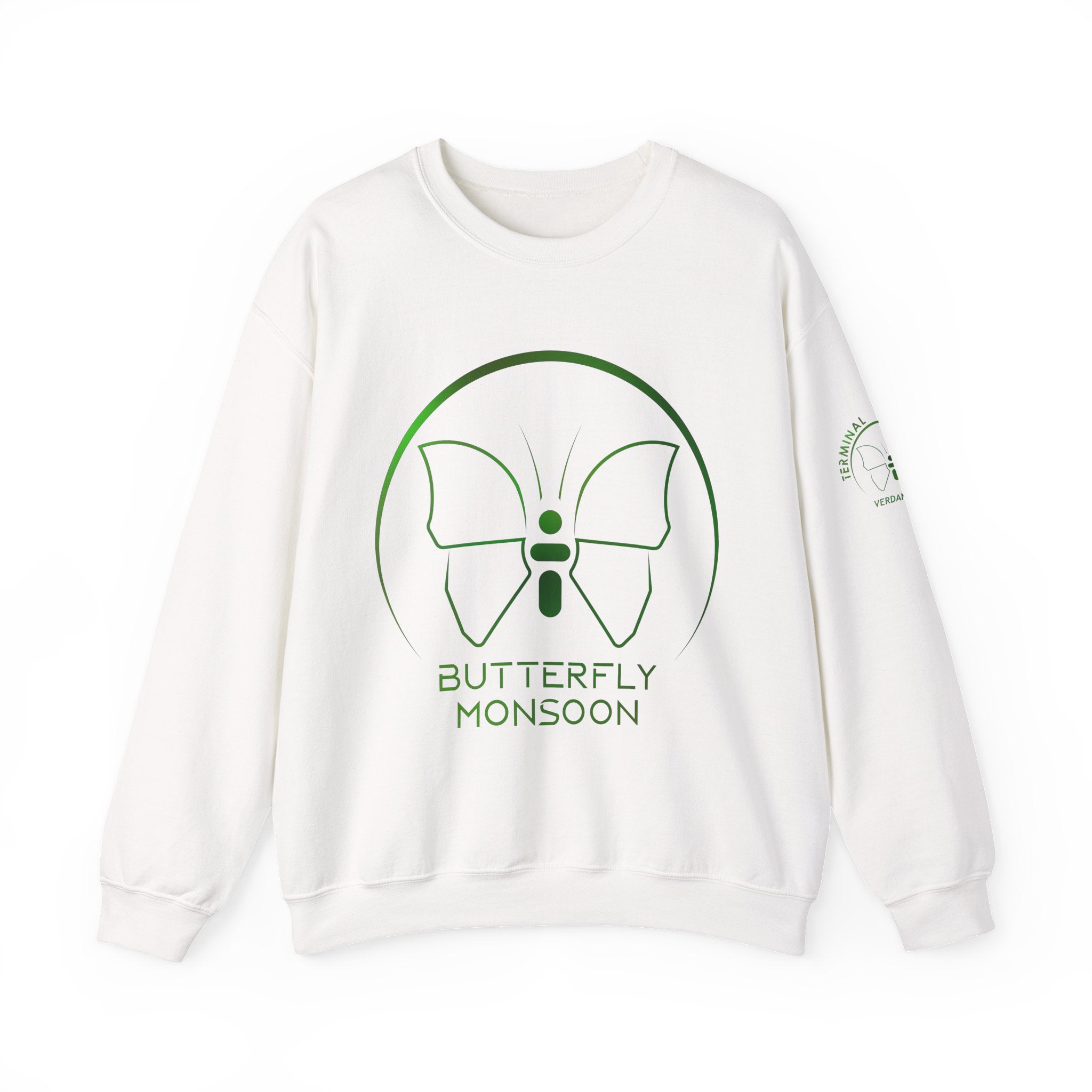 Butterfly Monsoon (Terminal Energy - Verdant Echo) Sweat-Shirt