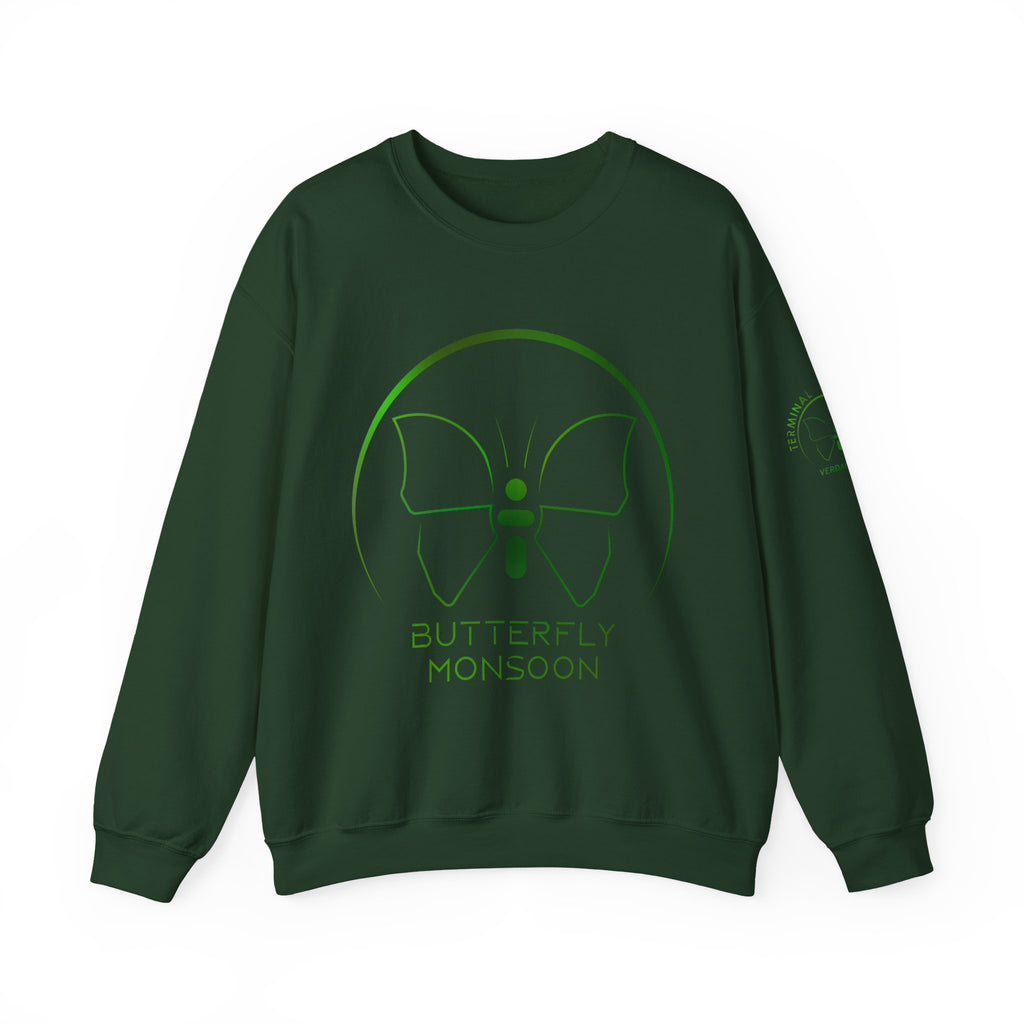 Butterfly Monsoon (Terminal Energy - Verdant Echo) Sweat-Shirt