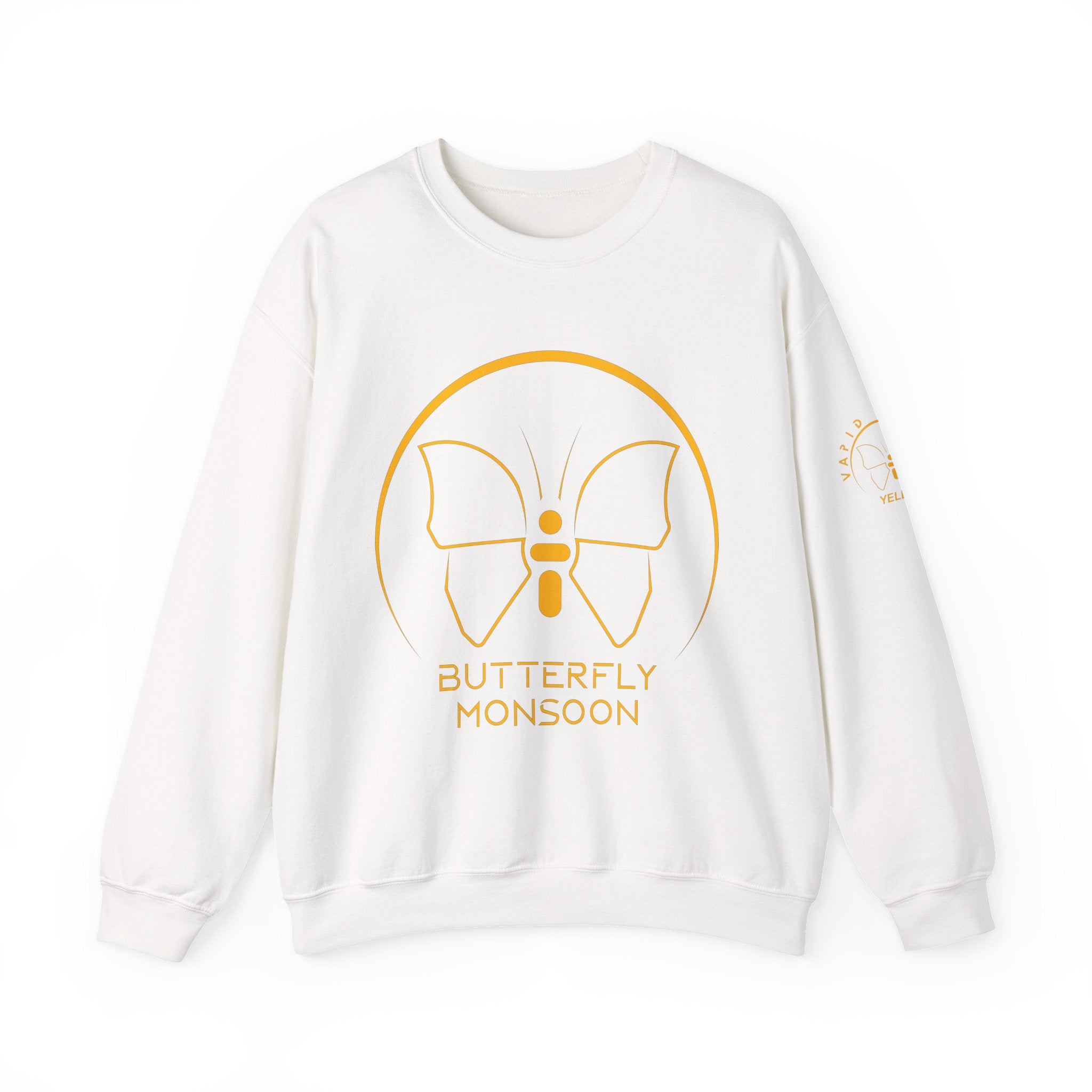 Butterfly Monsoon (Vapid Energy - Yellow) Sweat-Shirt
