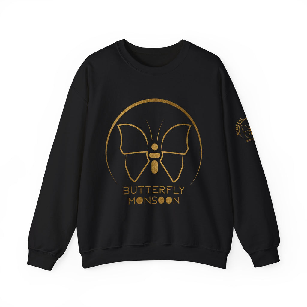 Butterfly Monsoon (Mineral Energy - Frosted Gold) Sweat-Shirt