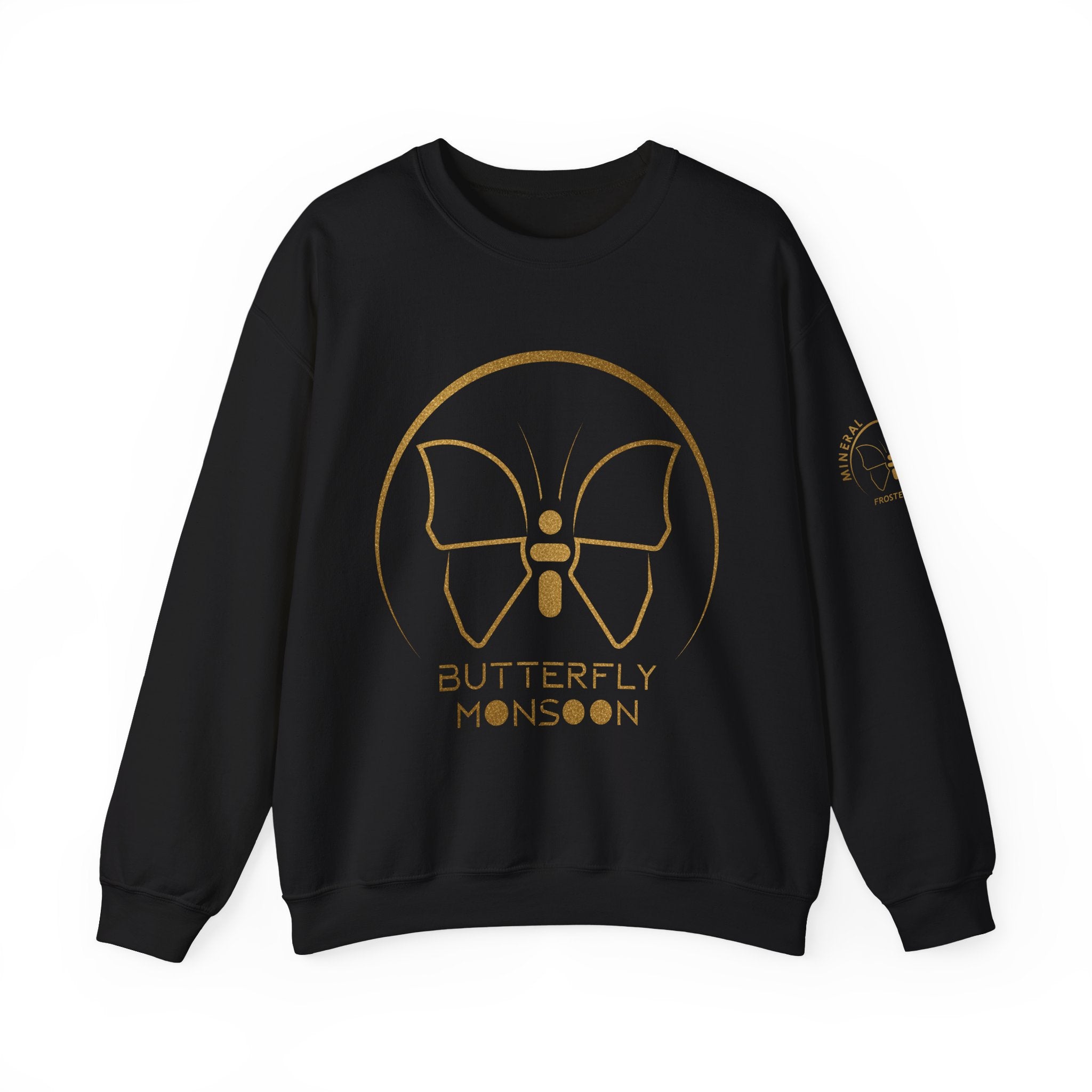Butterfly Monsoon (Mineral Energy - Frosted Gold) Sweat-Shirt