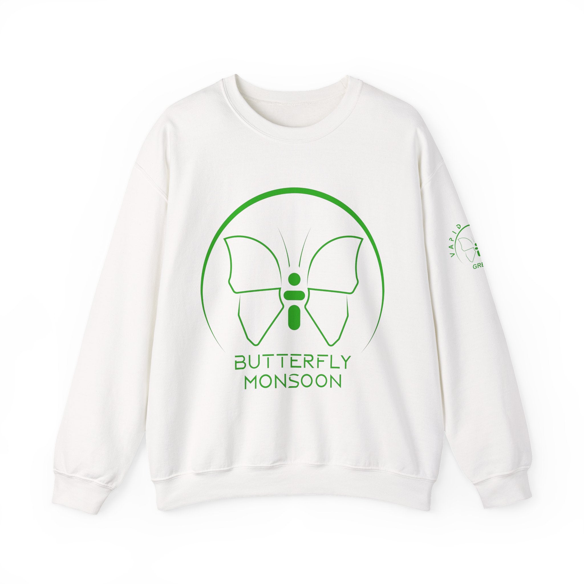 Butterfly Monsoon (Vapid Energy - Green) Sweat-Shirt