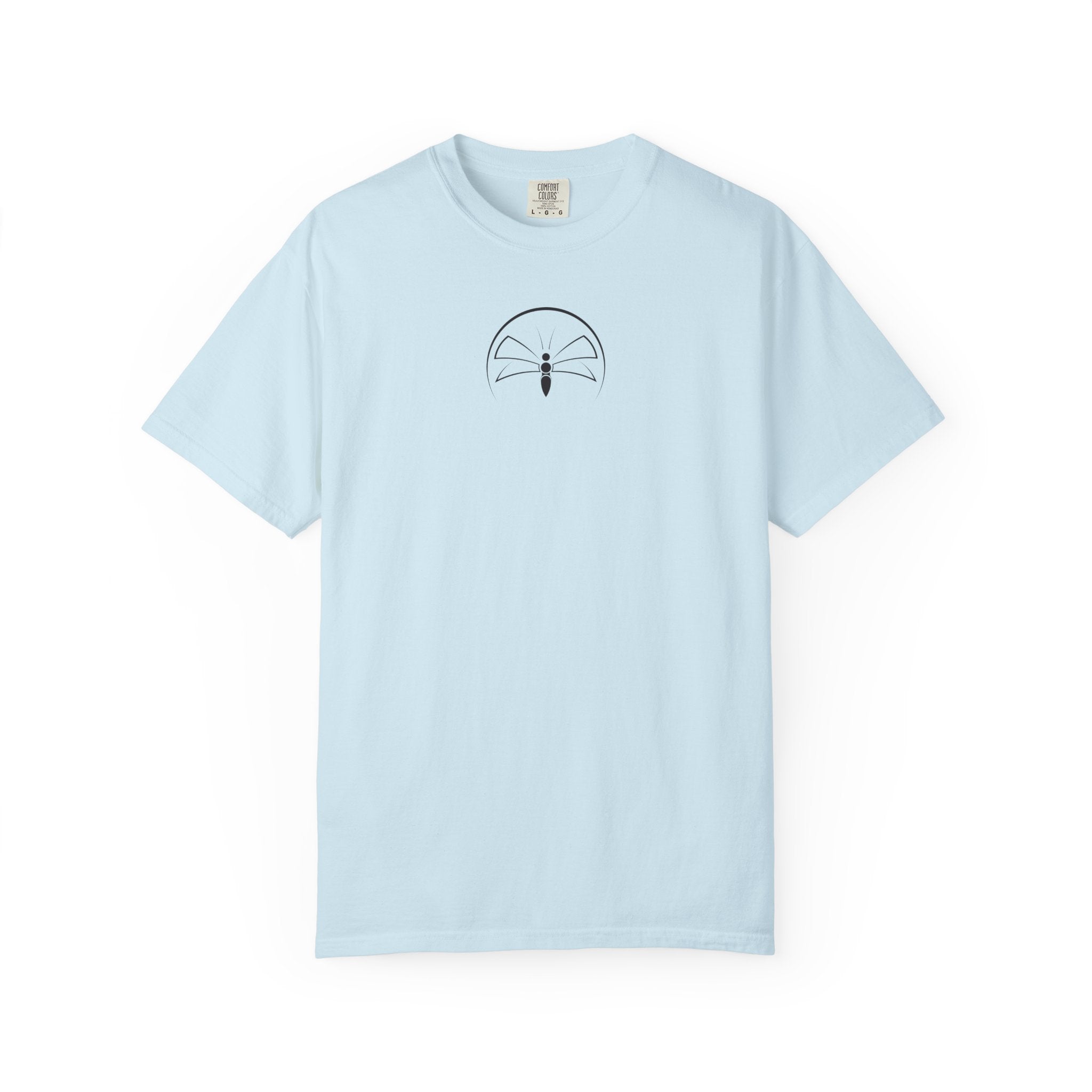 Back  Print Personalised Details Stamp (Manufacturing Details Imitation) With Wasp Logo T-Shirt