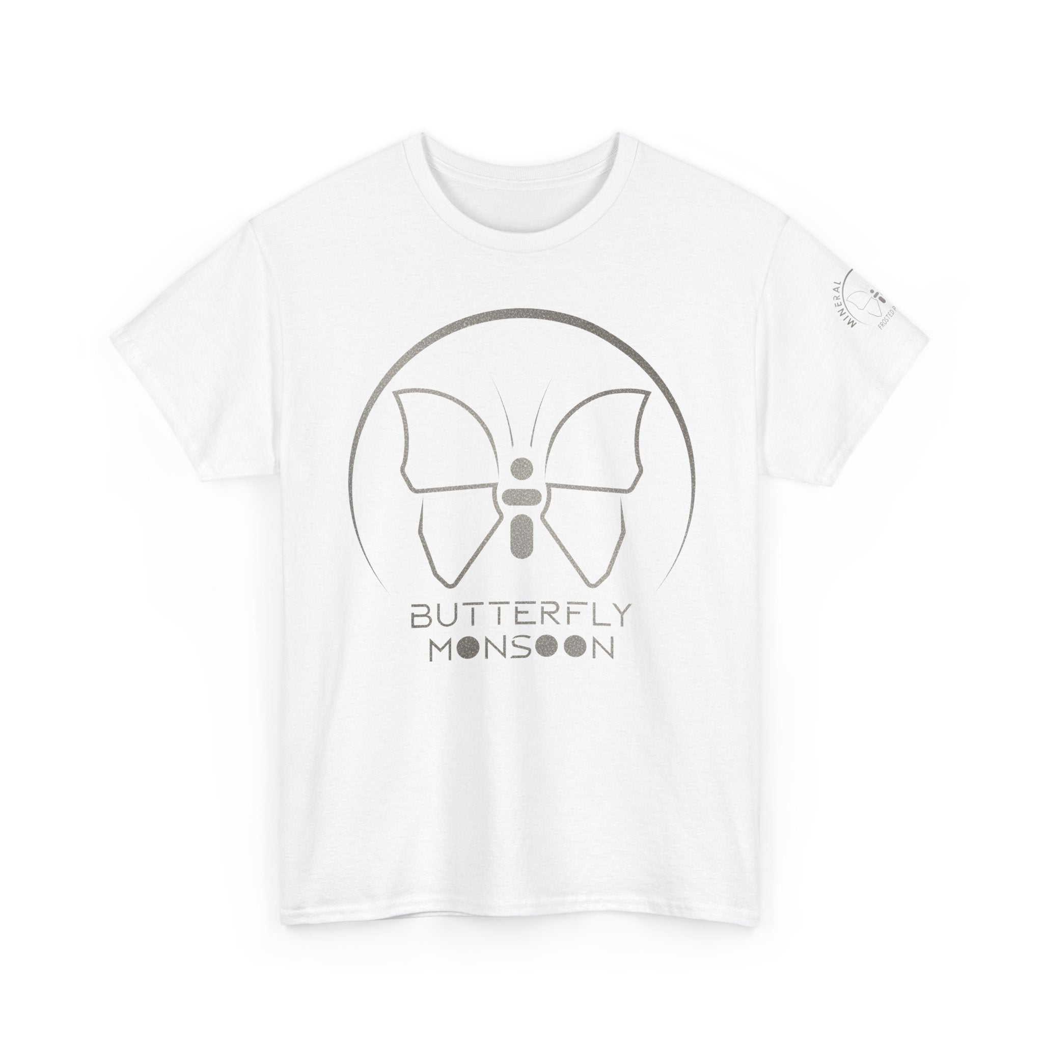 Butterfly Monsoon (Mineral Energy - Frosted Platinum) T-Shirt