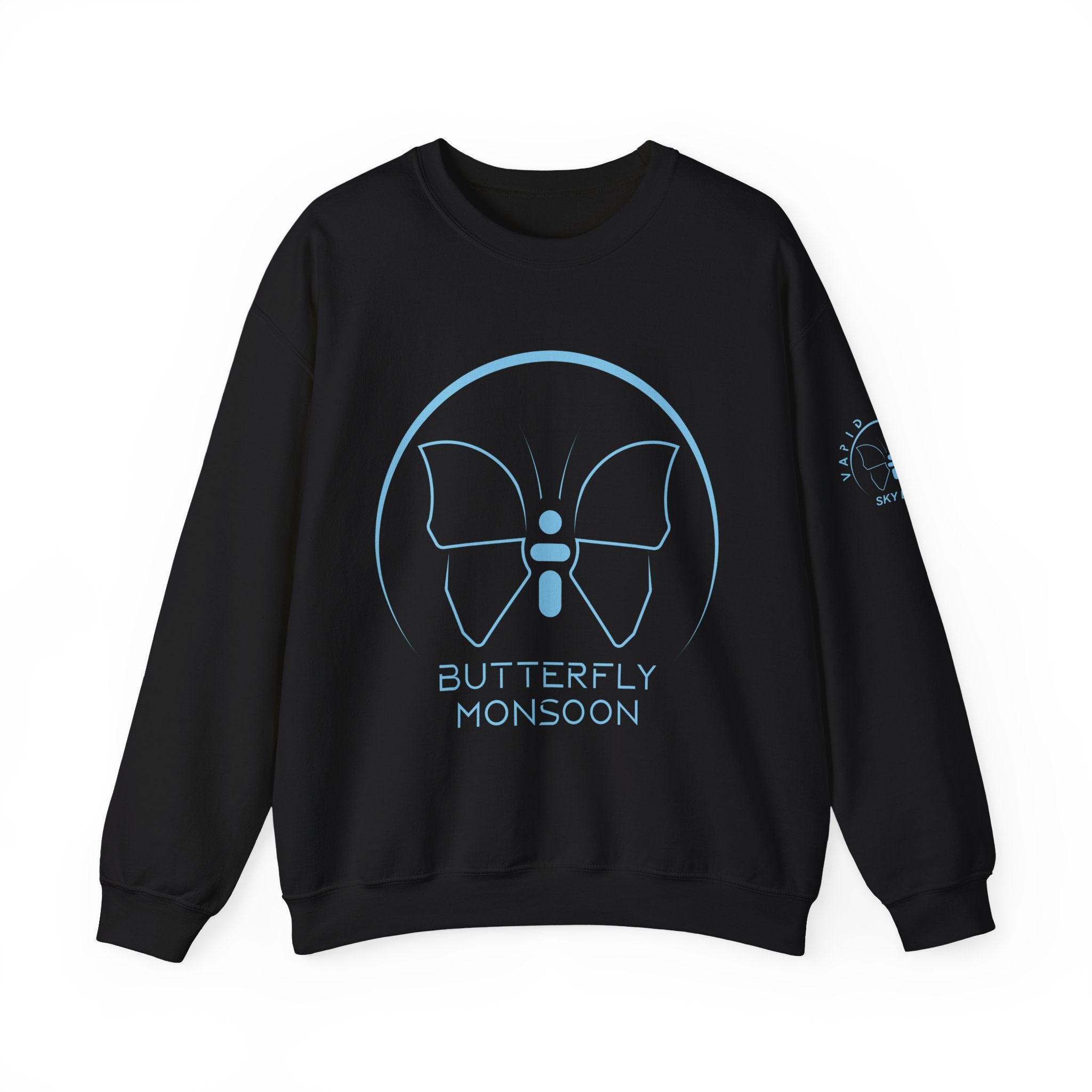 Butterfly Monsoon (Vapid Energy - Sky Blue) Sweat-Shirt