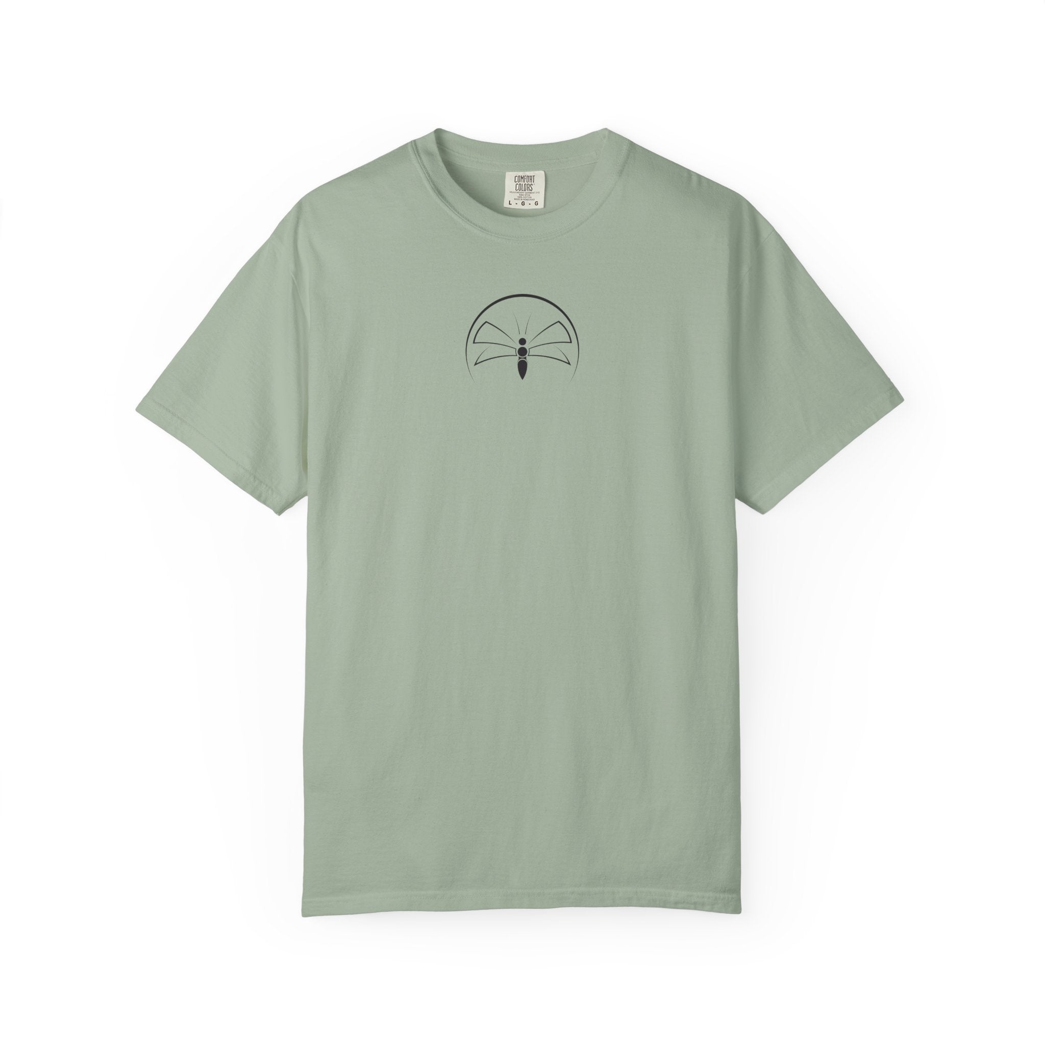 Back  Print Personalised Details Stamp (Manufacturing Details Imitation) With Wasp Logo T-Shirt
