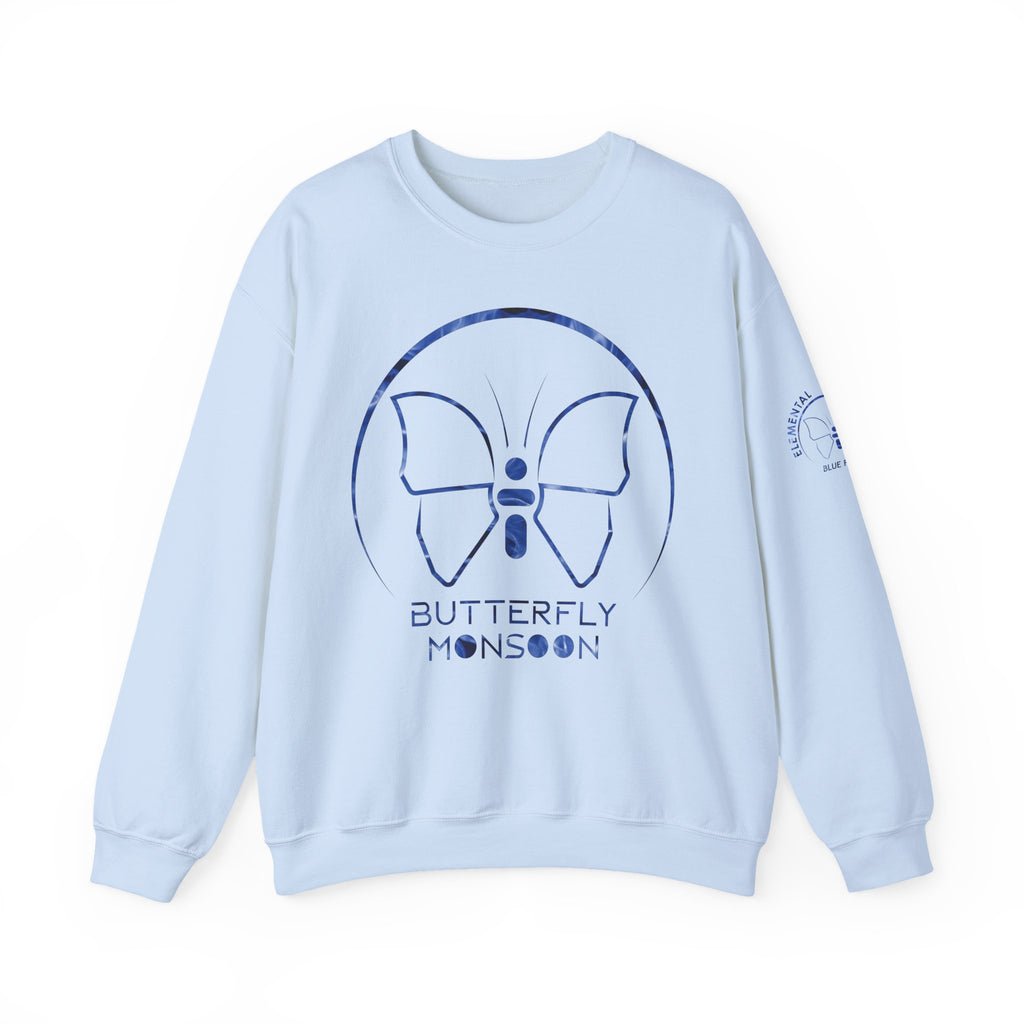 Butterfly Monsoon (Elemental Energy - Blue Flame) Sweat-Shirt