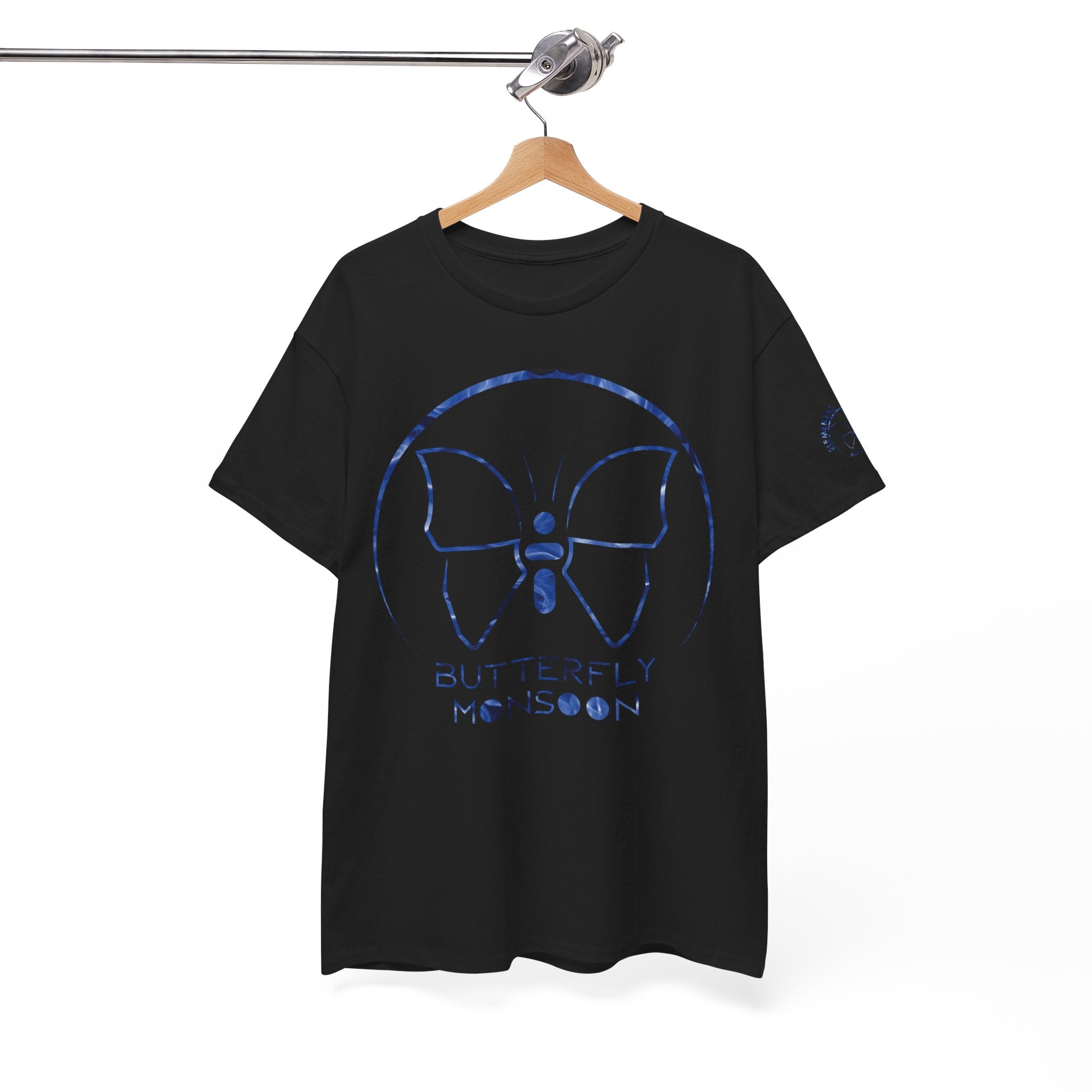 Butterfly Monsoon (Elemental Energy - Blue Flame) T-Shirt