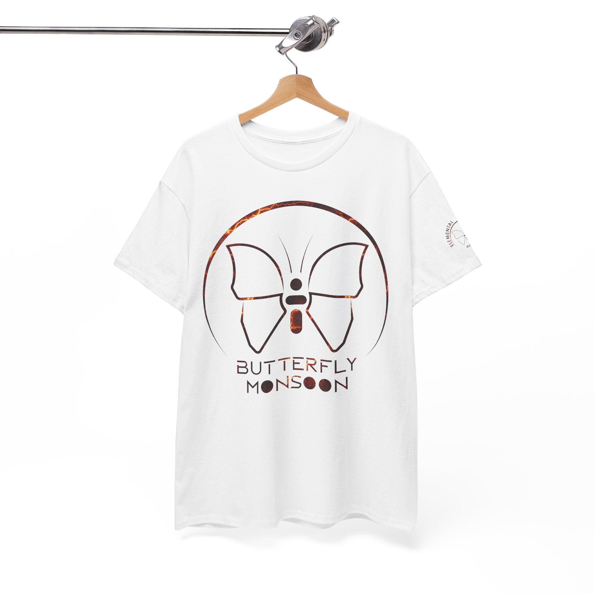 Butterfly Monsoon (Elemental Energy - Magma) T-Shirt