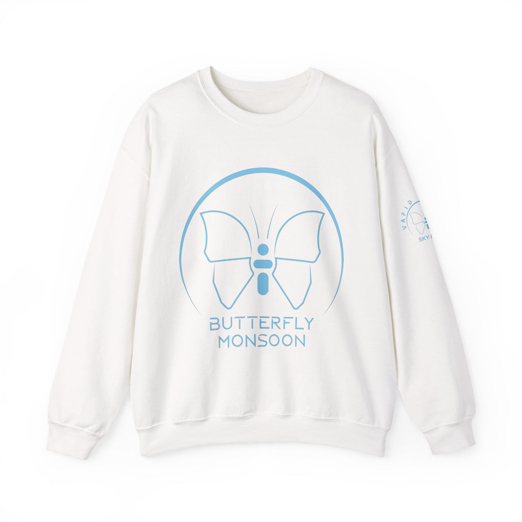 Butterfly Monsoon (Vapid Energy - Sky Blue) Sweat-Shirt