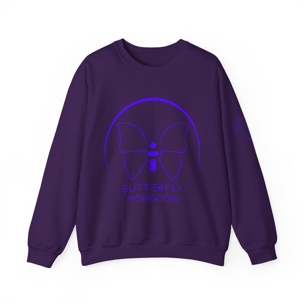 Butterfly Monsoon (Vapid Energy - Purple) Sweat-Shirt
