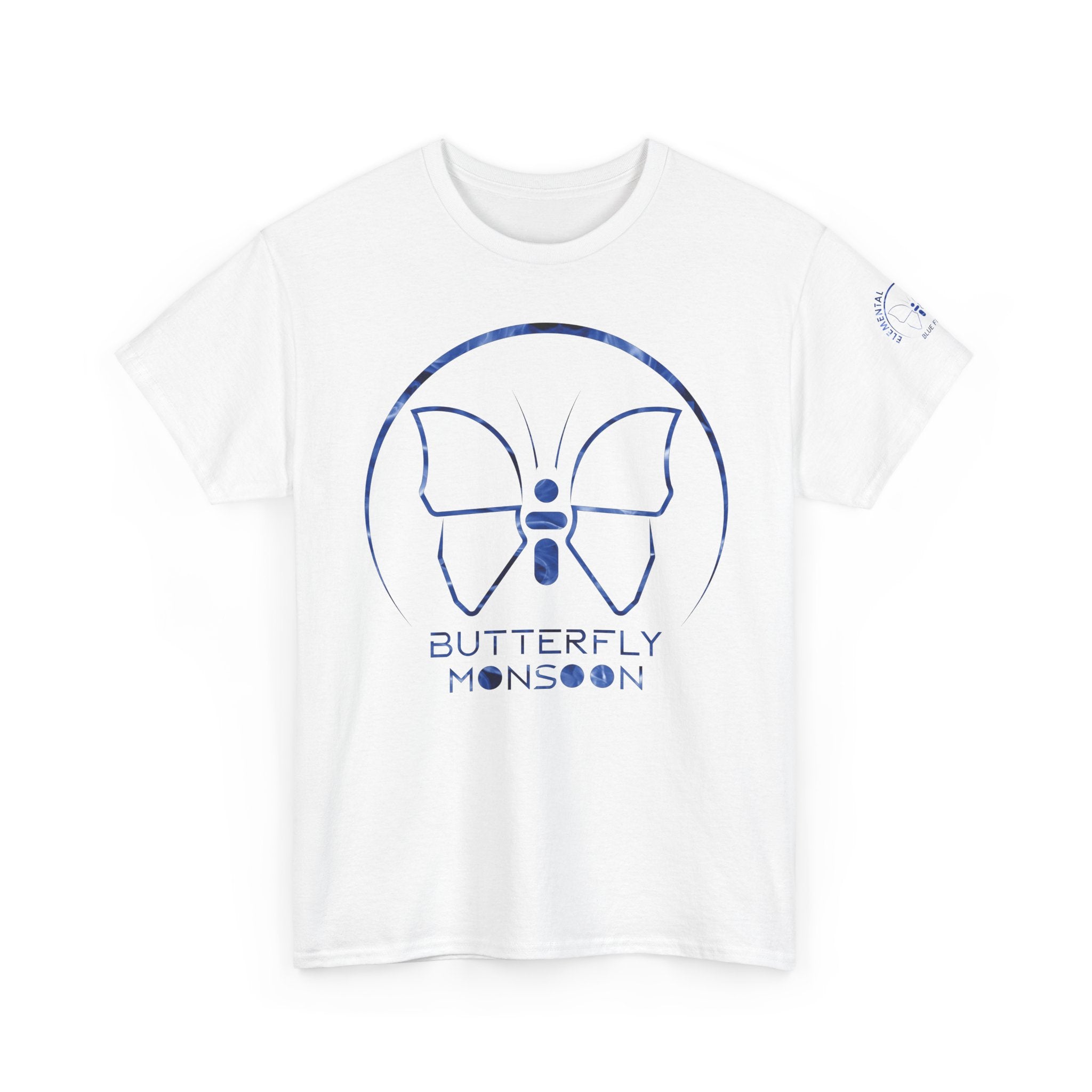 Butterfly Monsoon (Elemental Energy - Blue Flame) T-Shirt