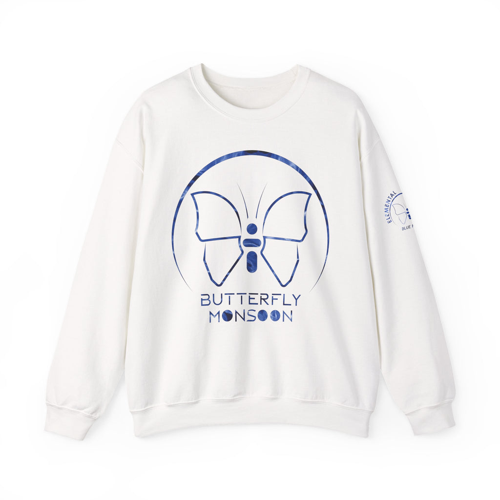 Butterfly Monsoon (Elemental Energy - Blue Flame) Sweat-Shirt
