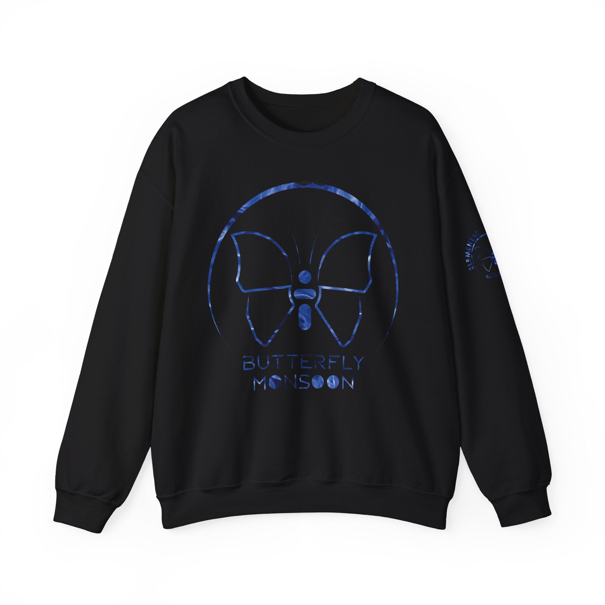 Butterfly Monsoon (Elemental Energy - Blue Flame) Sweat-Shirt