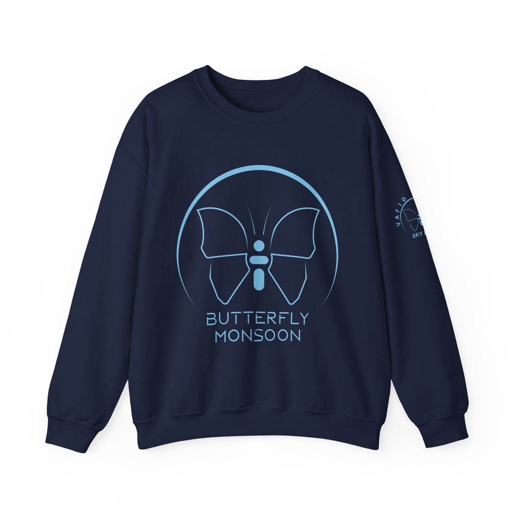 Butterfly Monsoon (Vapid Energy - Sky Blue) Sweat-Shirt