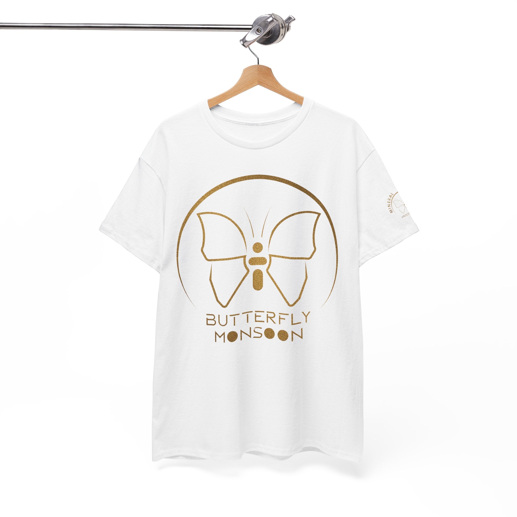 Butterfly Monsoon (Mineral Energy - Frosted Gold) T-Shirt